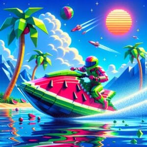 Watermelon Wave Rider