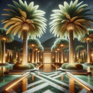 Powdered Palms